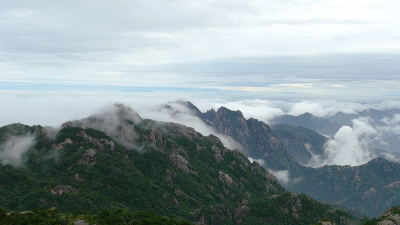 黄山云海视频素材