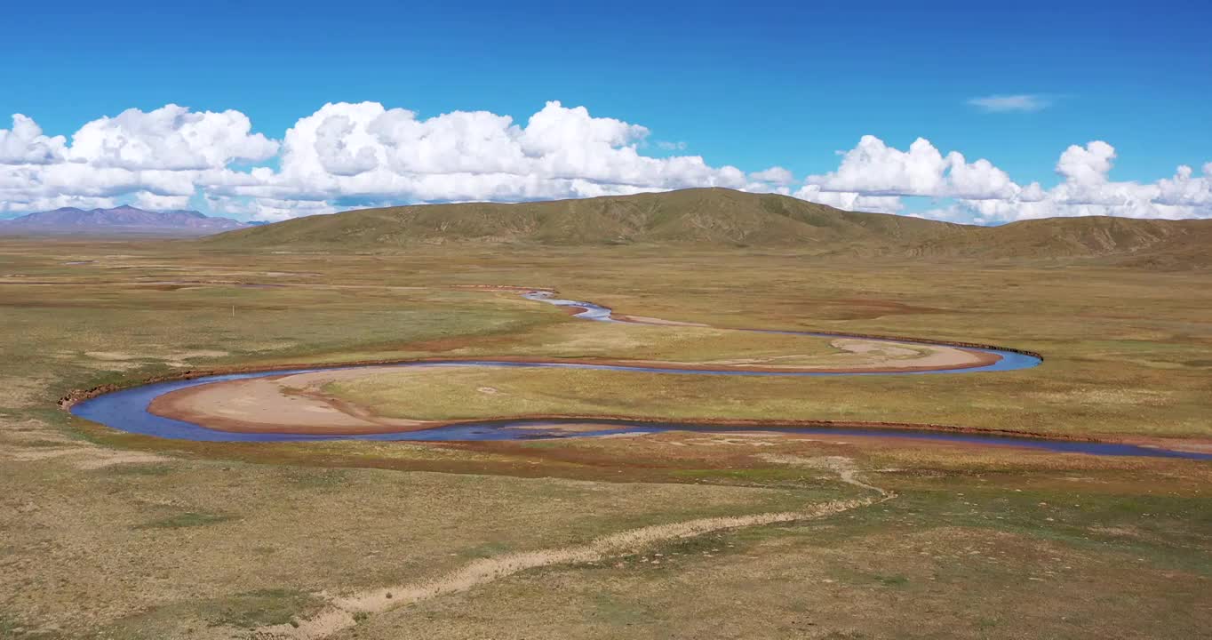 青海果洛：盛夏果洛风光视频素材