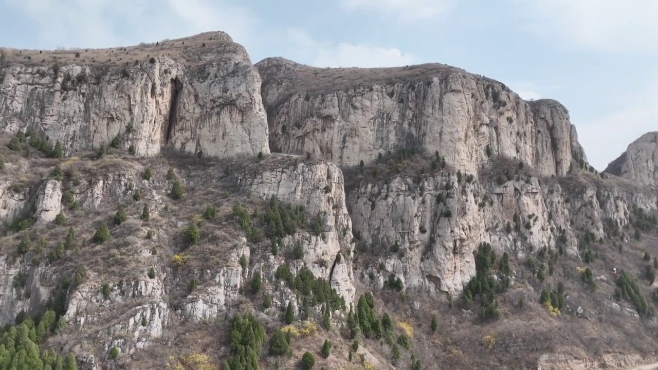 济南南部山区九重天风景区视频素材