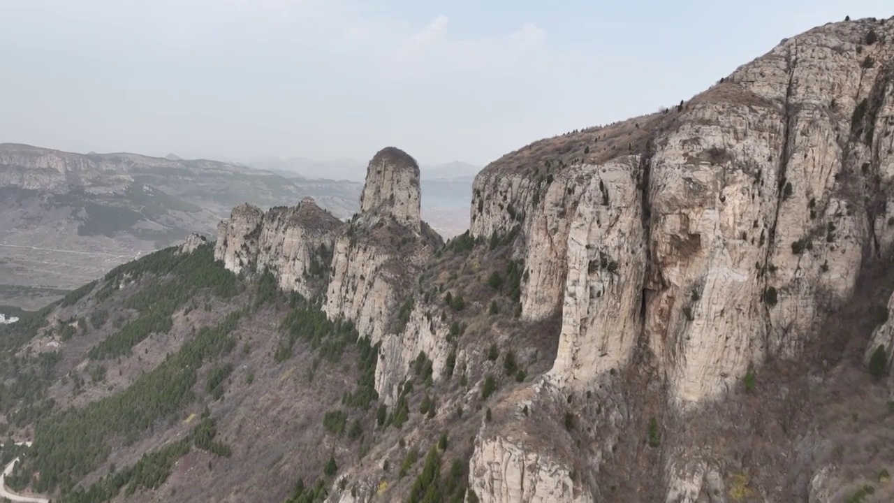 济南南部山区九重天风景区视频素材