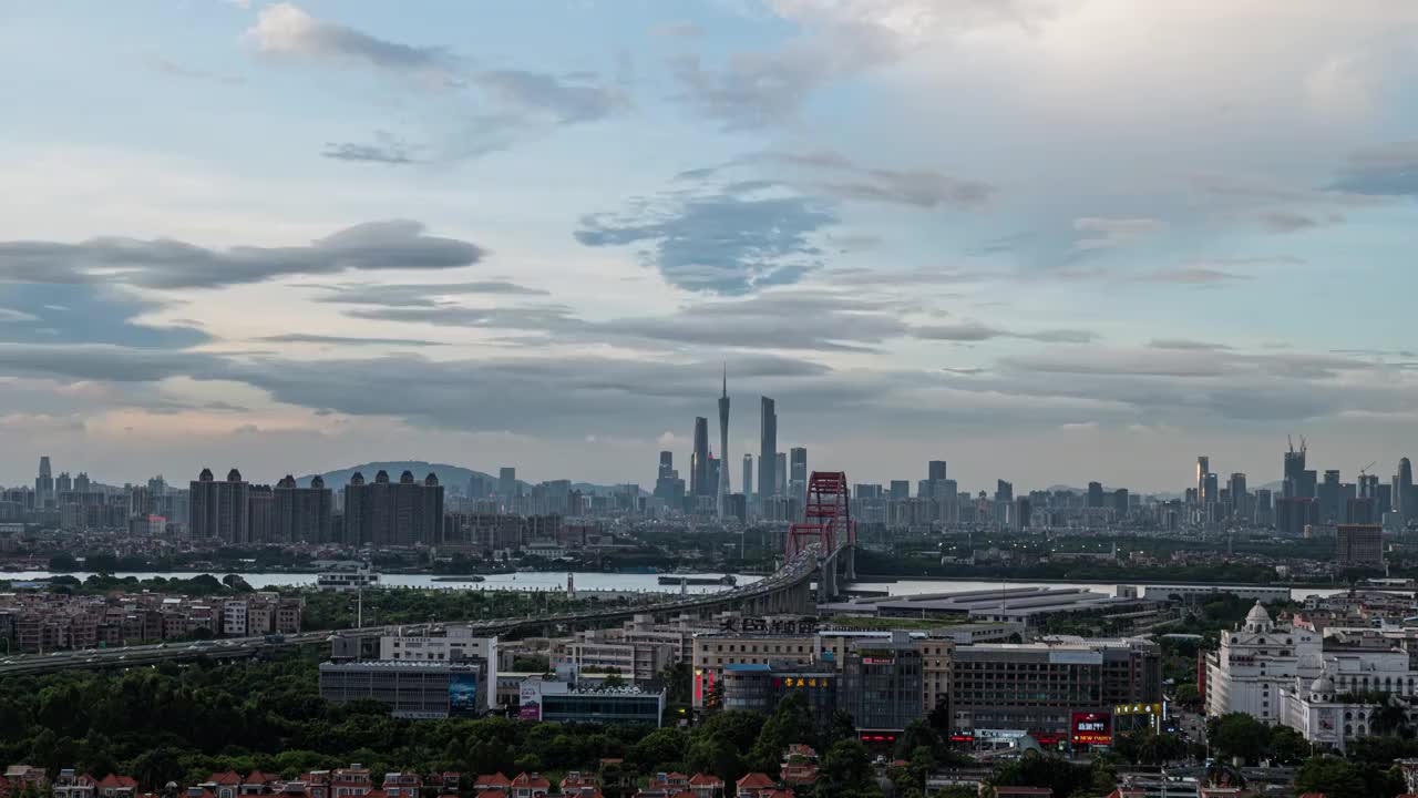 广州延时合集（合集）视频素材