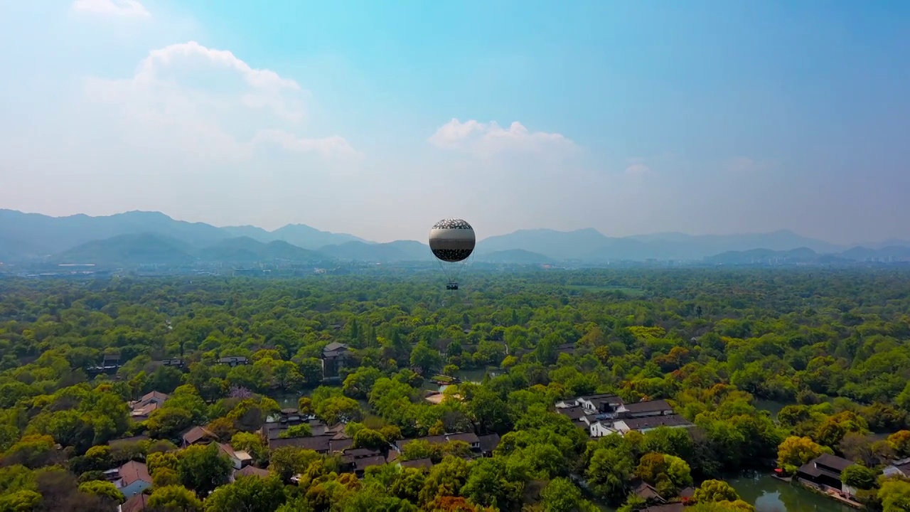 西溪湿地公园视频素材