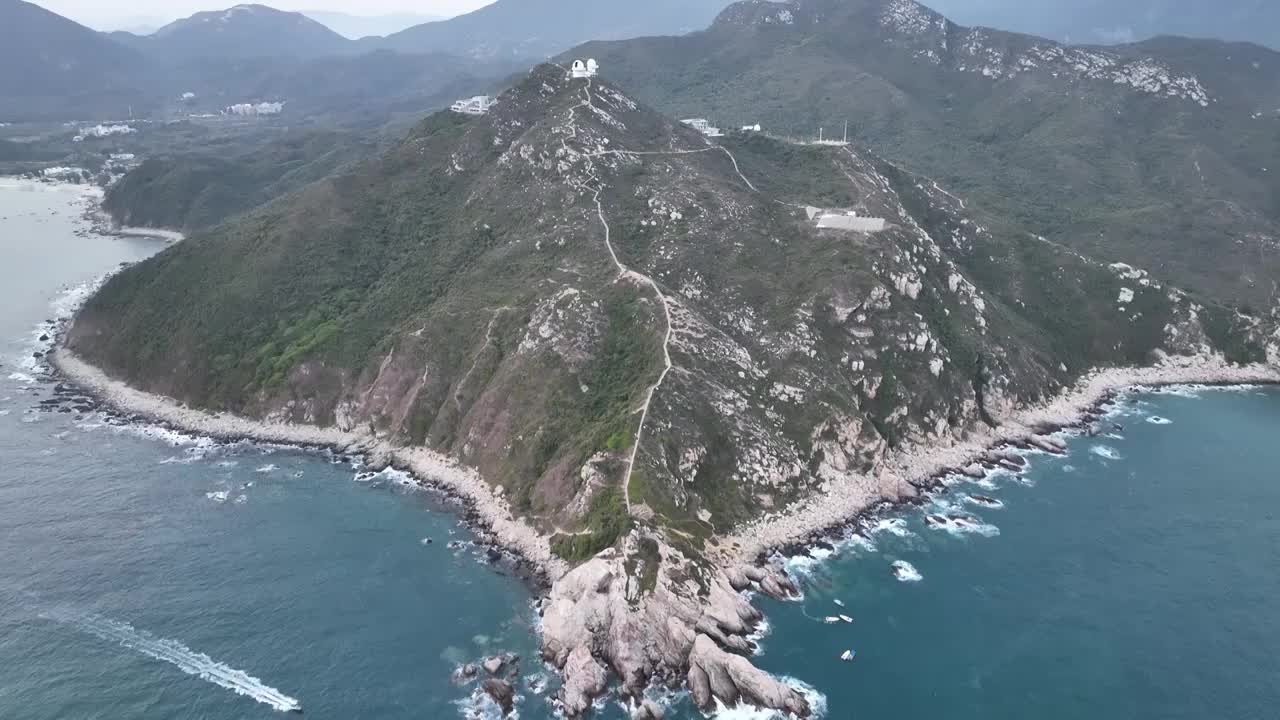 深圳最美海岸线上视频素材