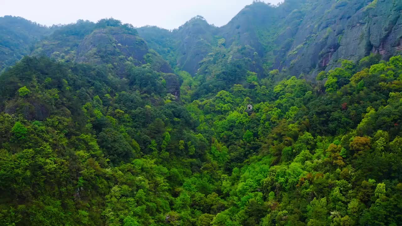 连绵的群山视频素材