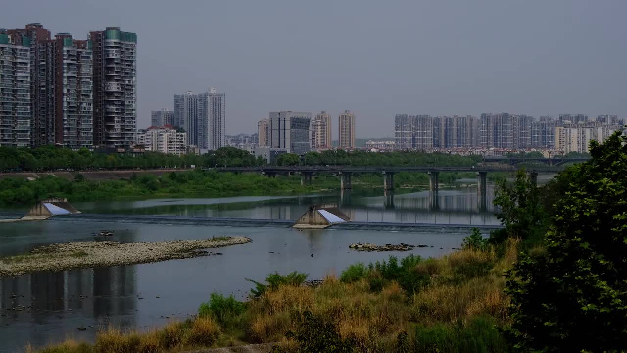 四川绵阳城市风景素材视频视频素材