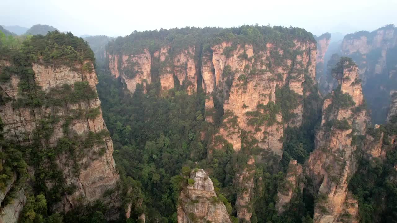 张家界森林公园袁家界景区视频素材