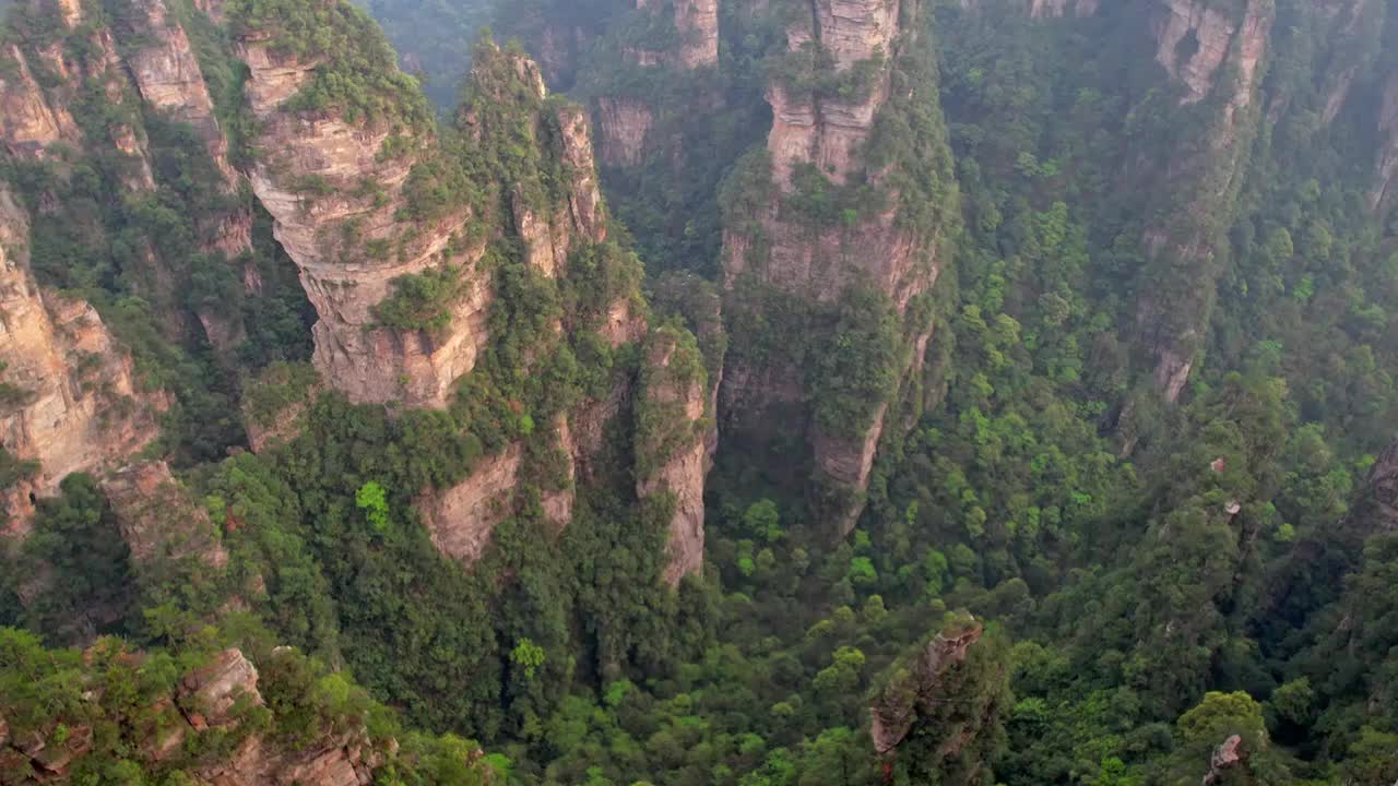 张家界森林公园袁家界景区视频素材