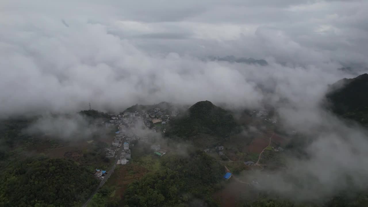 隆场云海视频素材