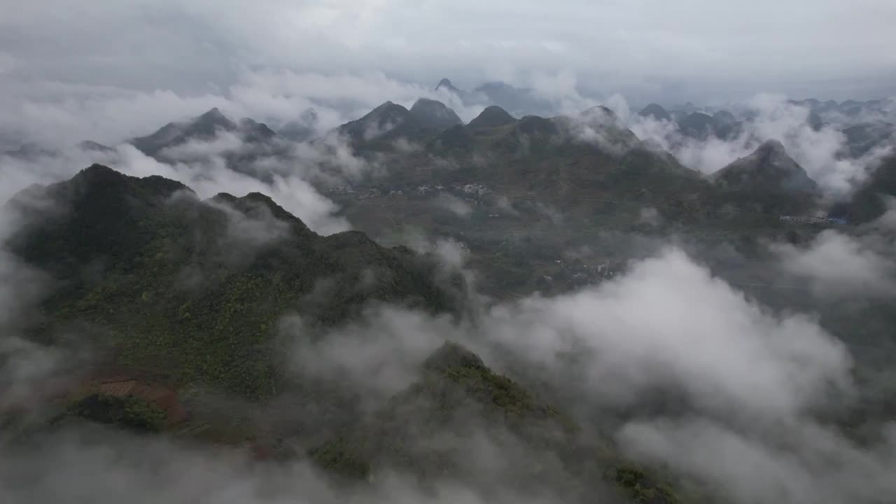 隆场云海视频素材