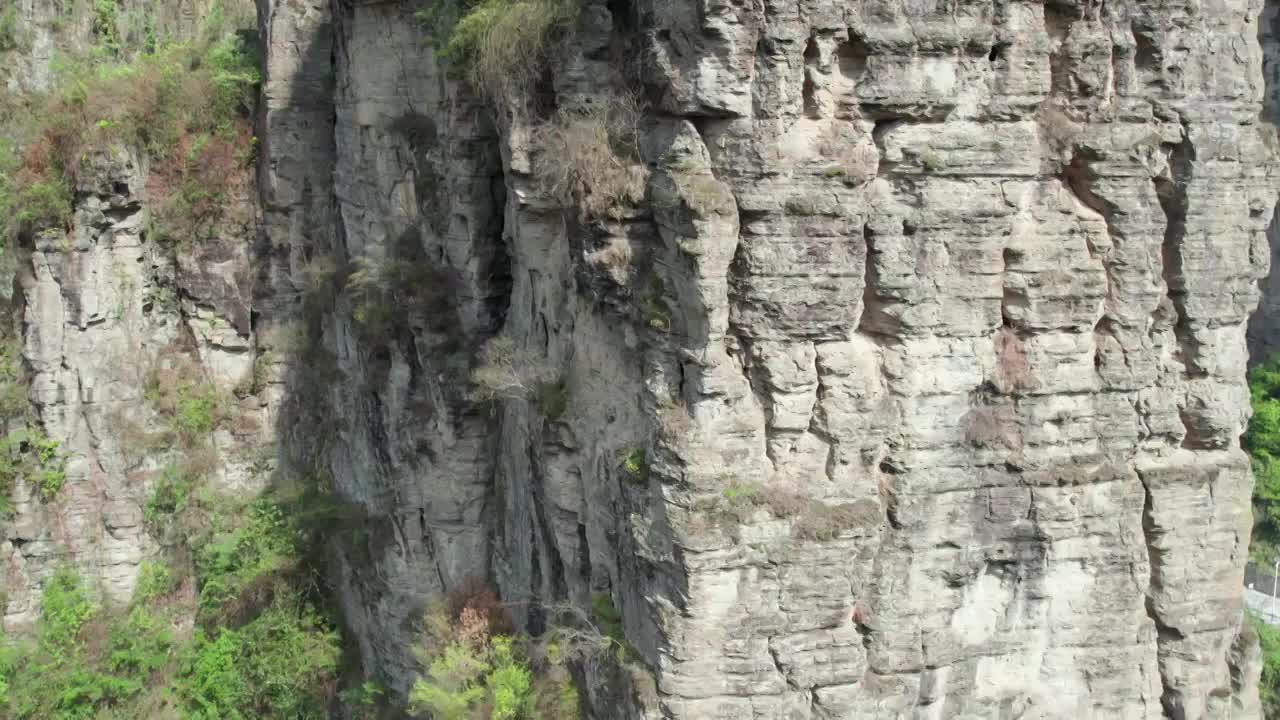 重庆南川金佛山178环线头渡镇烛台峰视频素材