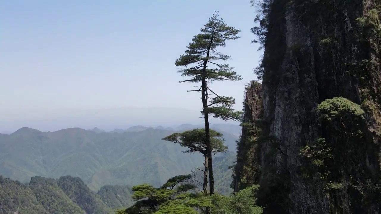 湖南郴州宜章县莽山五指峰视频素材