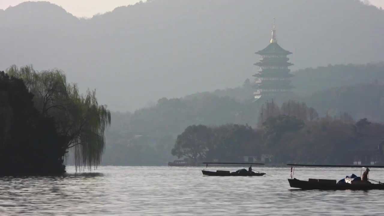 雷峰塔视频素材