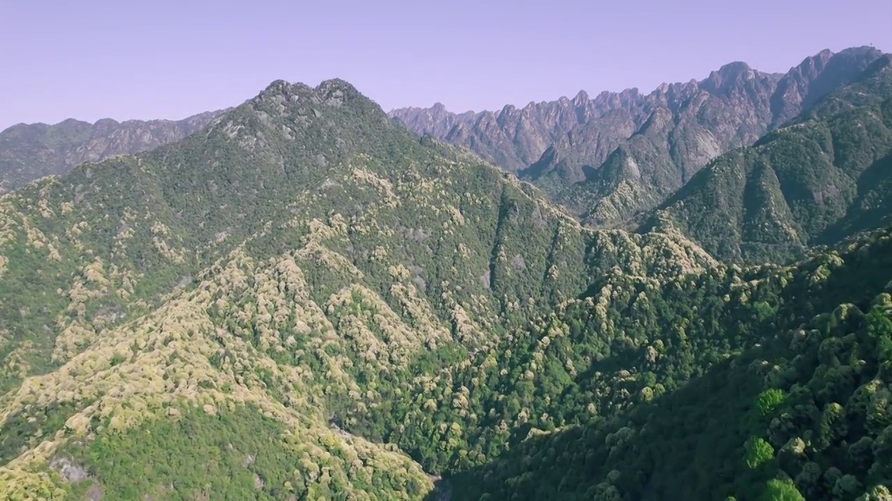 黄山北大门风景区视频视频素材