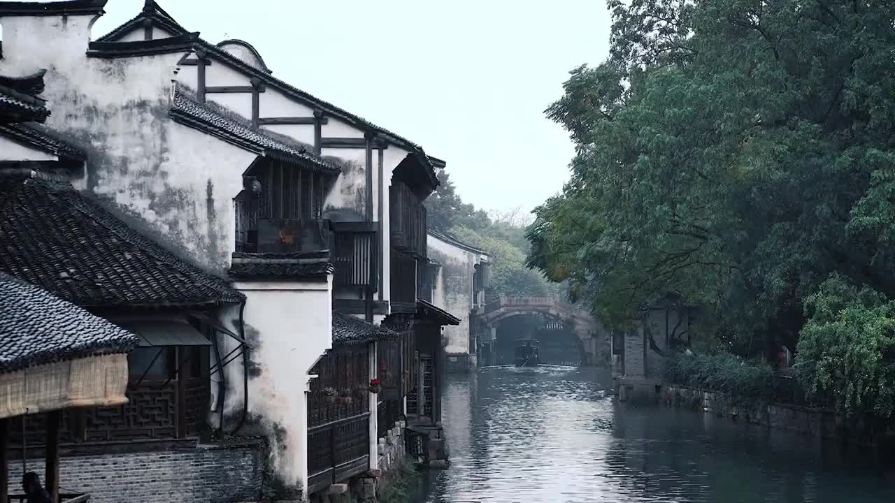 烟雨江南美丽的南方（合集）视频素材