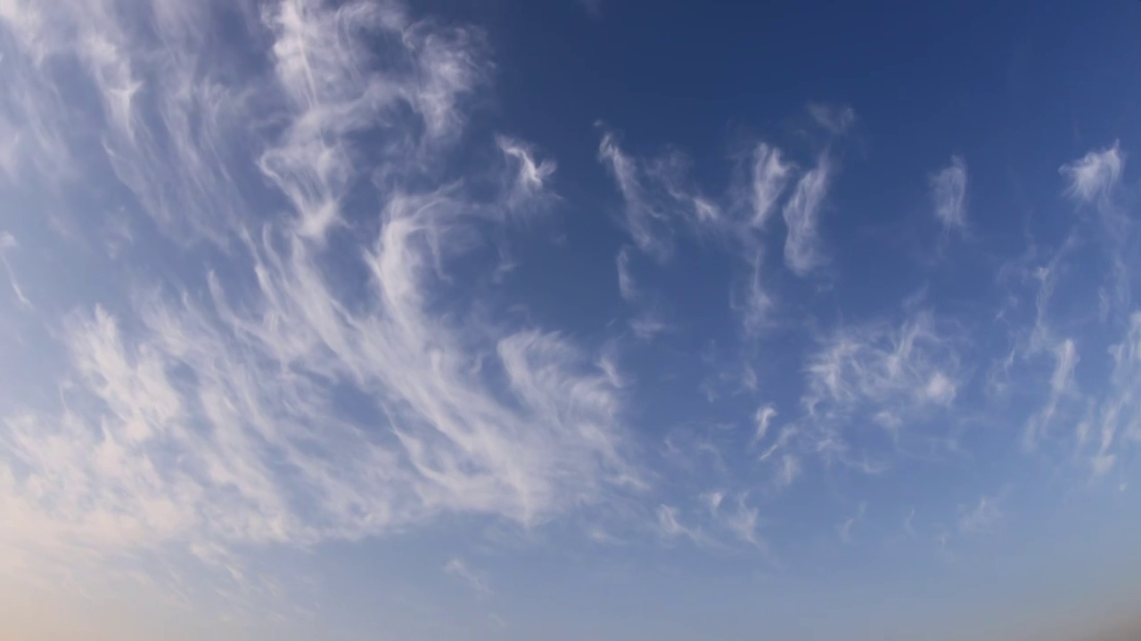 天空云彩延时视频素材