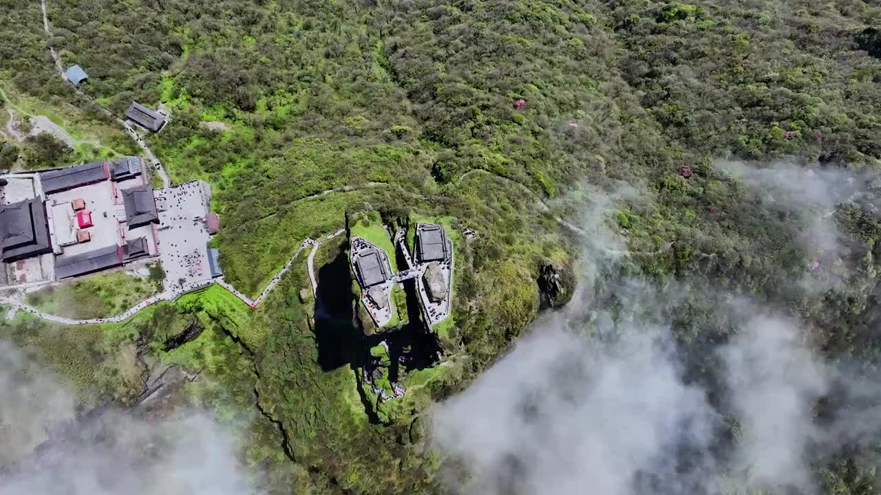 梵净山天空之城视频素材