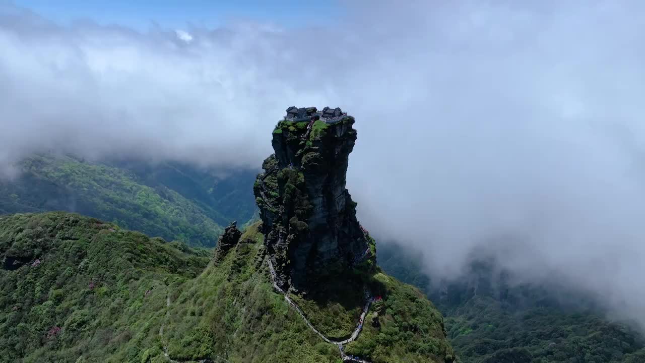 梵净山天空之城视频素材