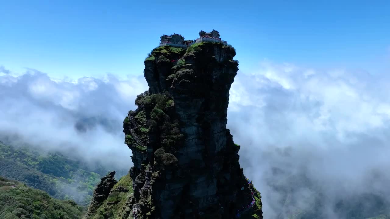 梵净山天空之城视频素材