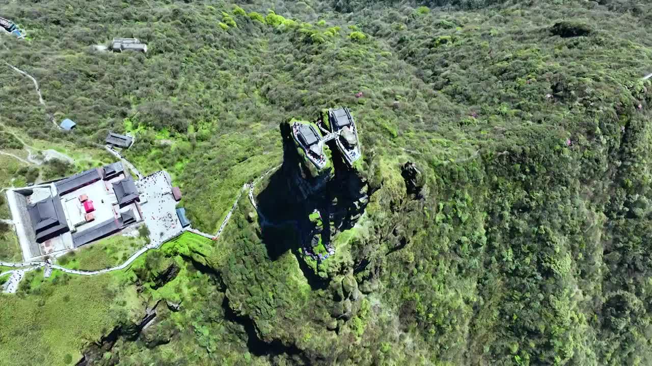 梵净山天空之城视频素材