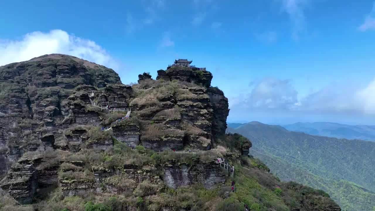 梵净山天空之城视频素材