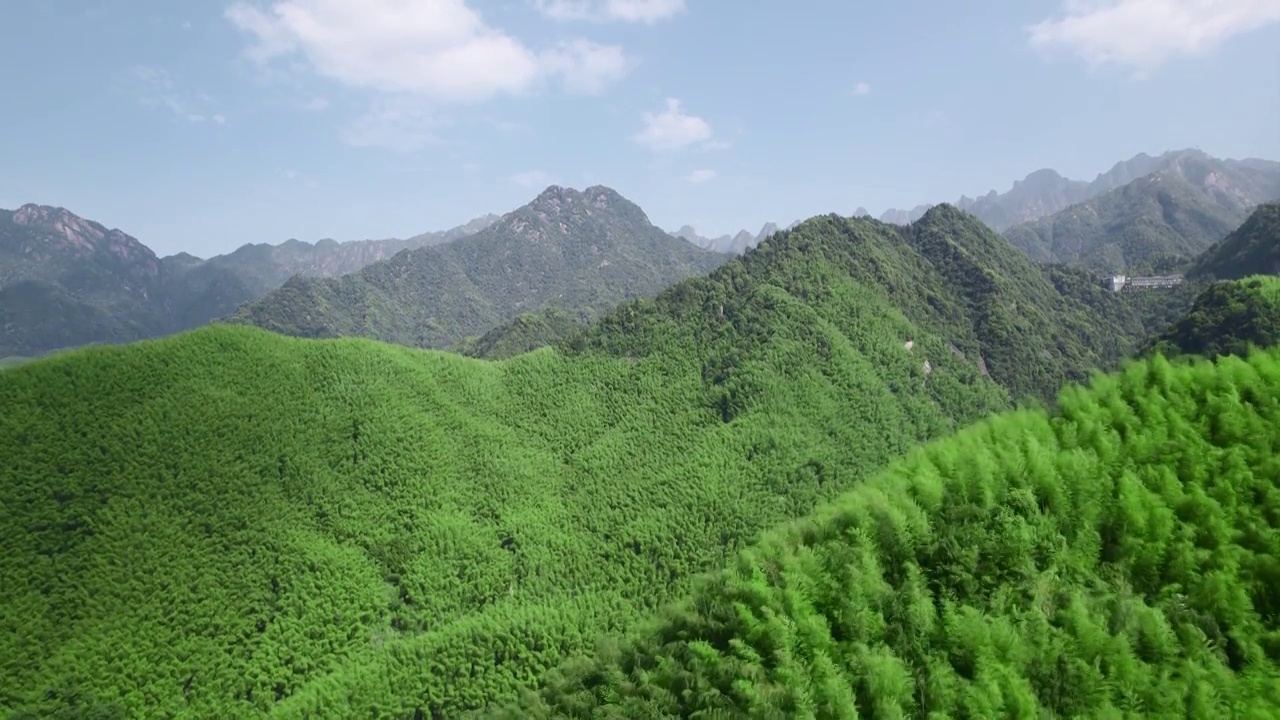 大山风景航拍视频素材