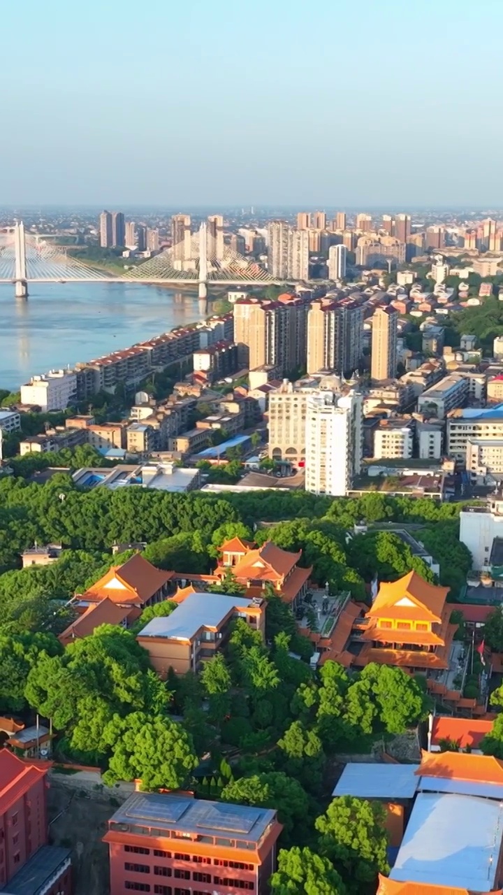 建筑 城市 风景 航拍视角 户外 发展视频素材