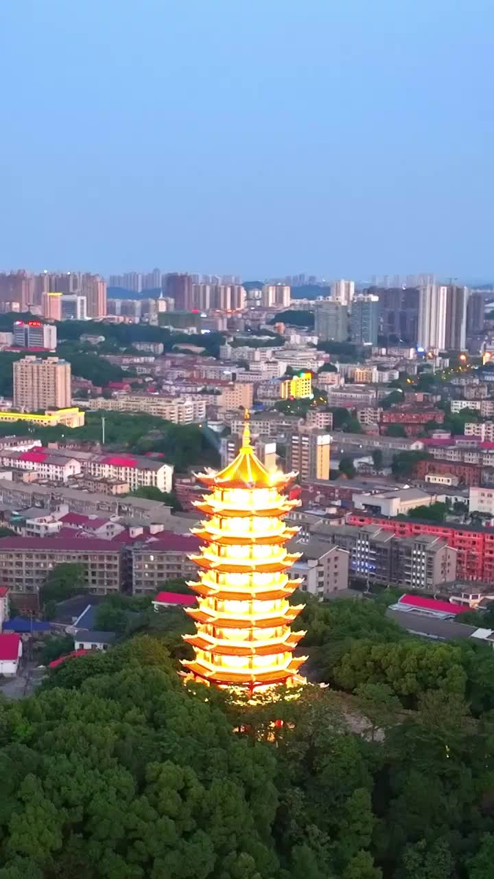 建筑 城市 风景 航拍视角 户外 发展视频素材