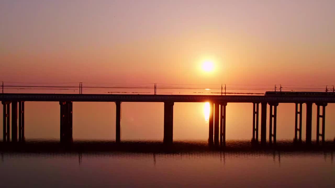 南京石臼湖地铁视频素材