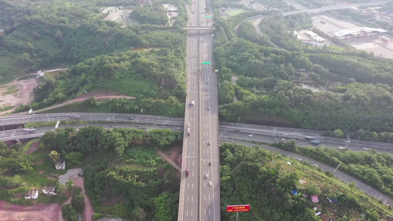 航拍道路视频素材