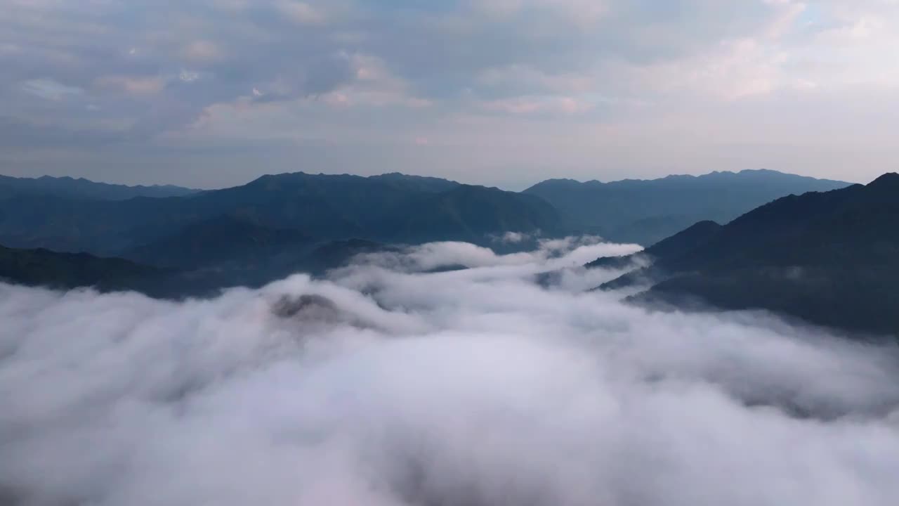 日出云海航拍视频素材