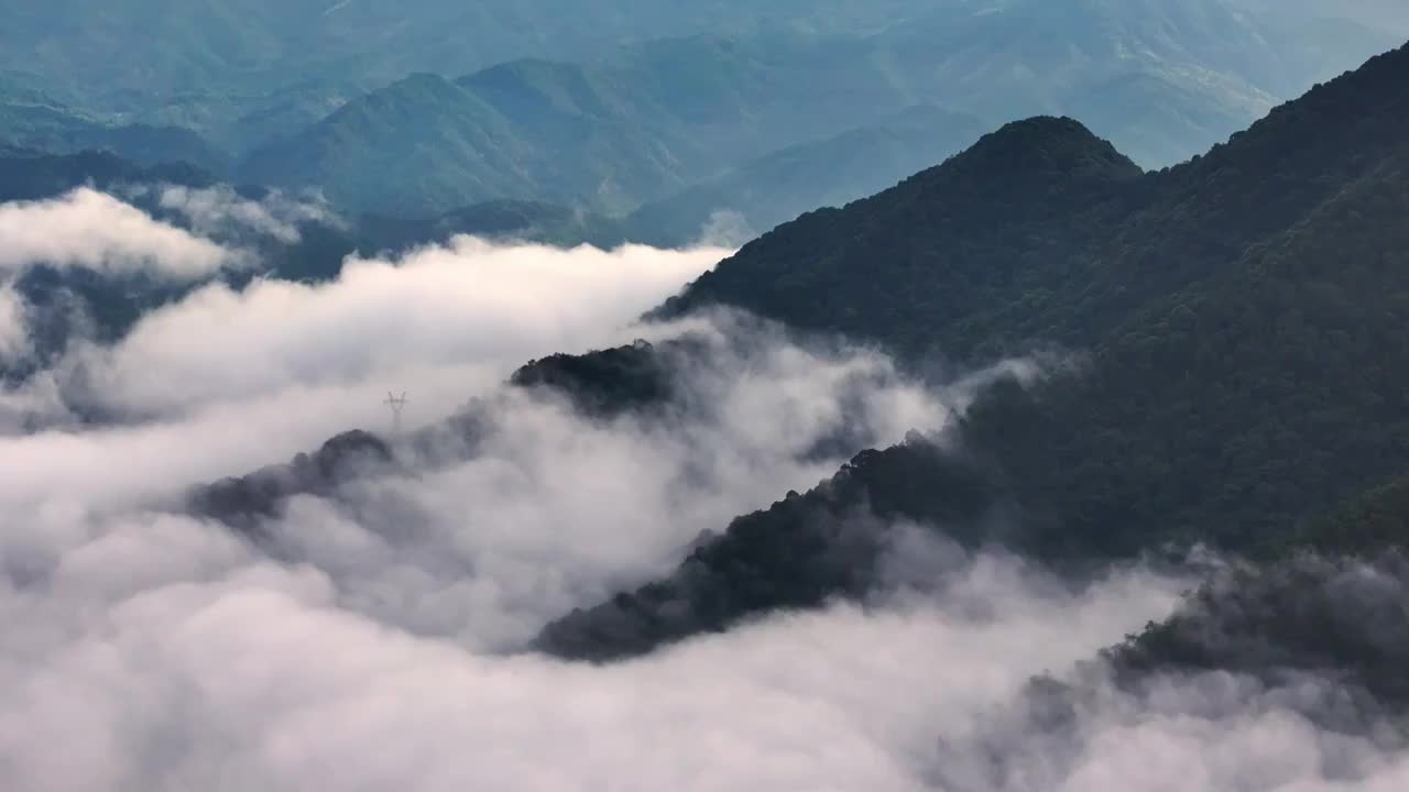 日出云海航拍视频素材