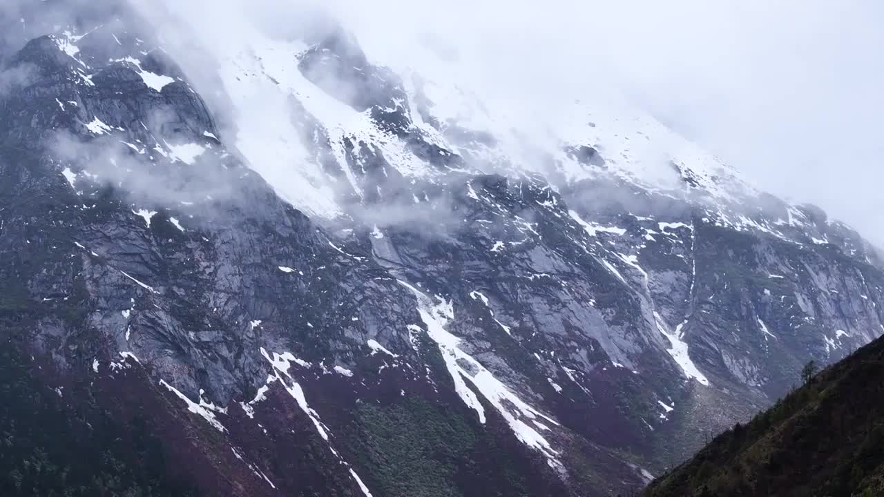 4K航拍川西阿坝州毕棚沟风光美景（合集）视频素材