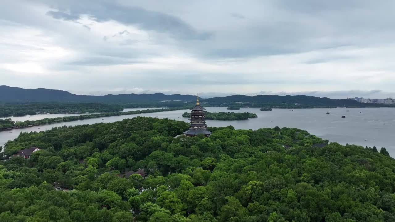 杭州西湖视频素材