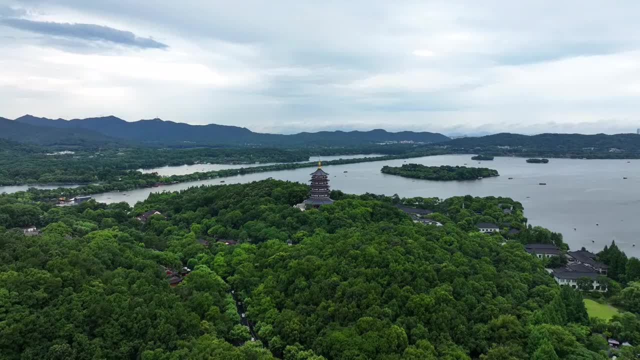 杭州西湖视频素材