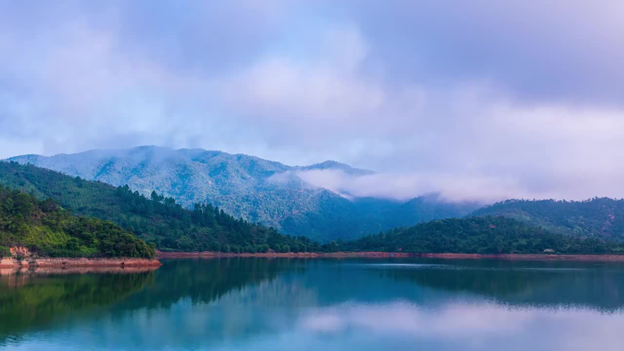 惠州白盆珠水库视频素材