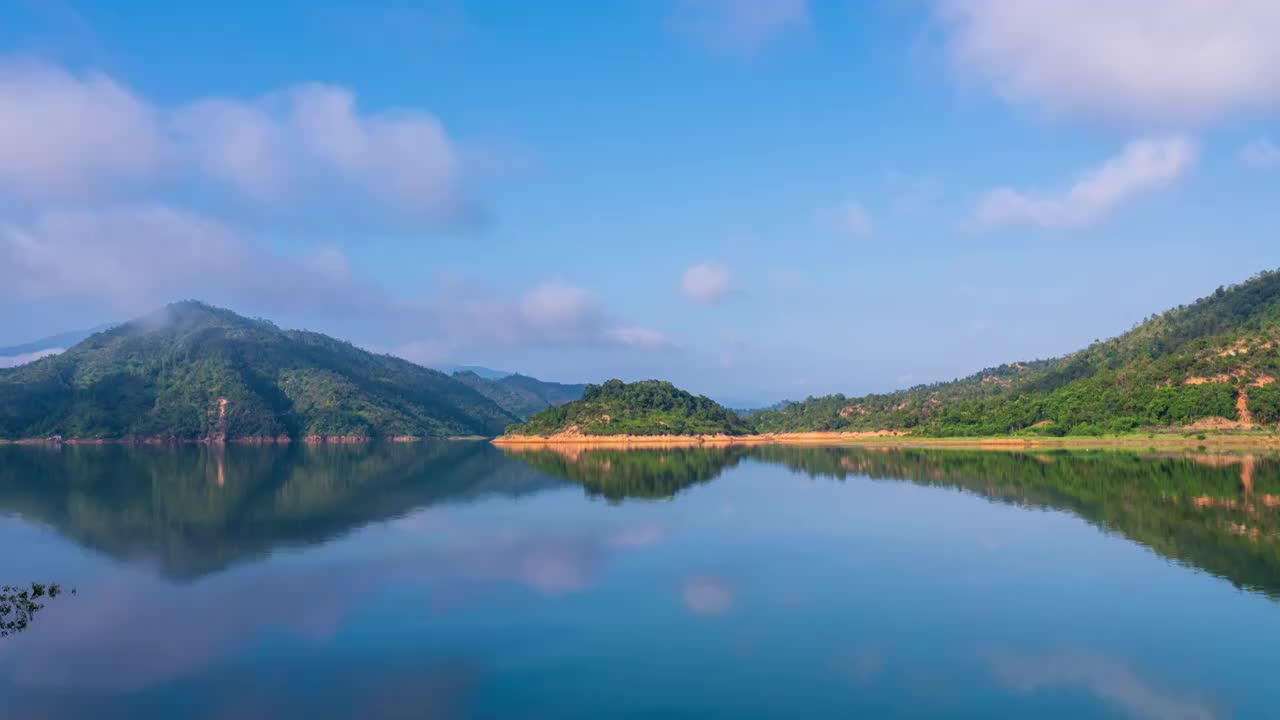 惠州白盆珠水库视频素材