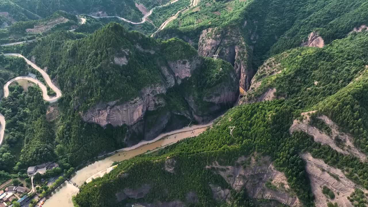 宝鸡峡视频素材