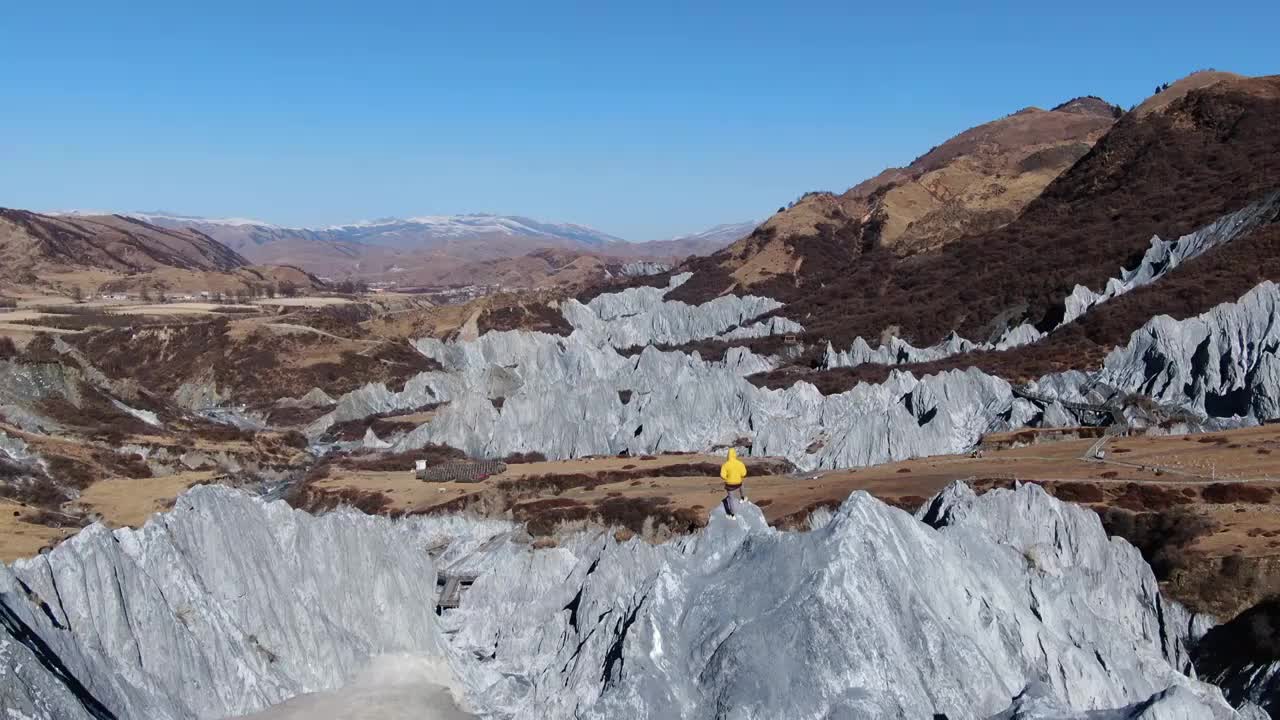 墨石公园航拍视频素材