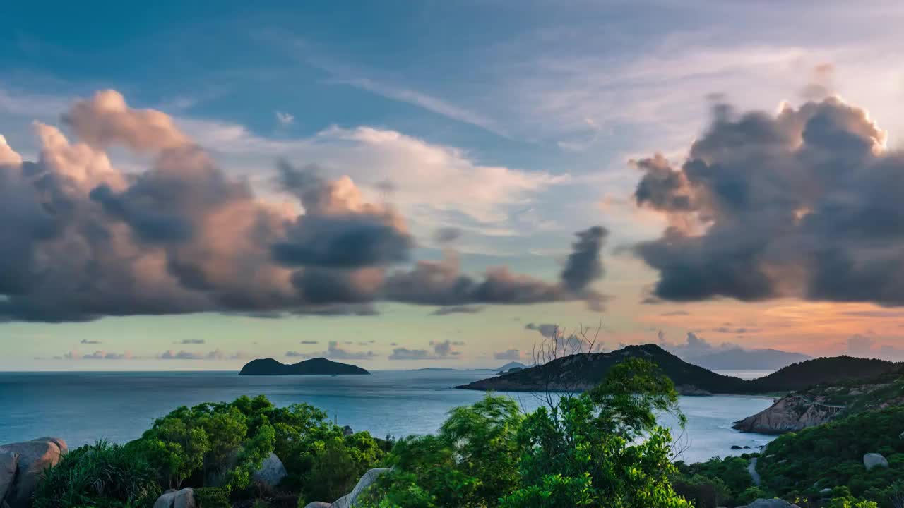 惠东海龟湾视频素材