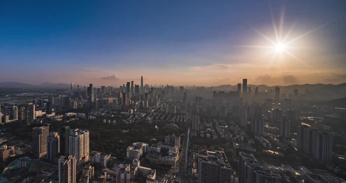 深圳城市风光视频素材