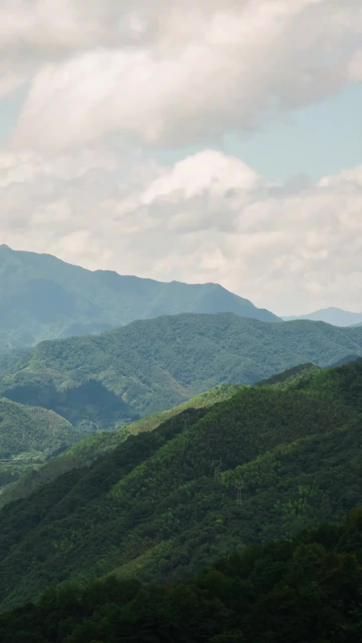 黄山区太平山谷竖屏视频素材