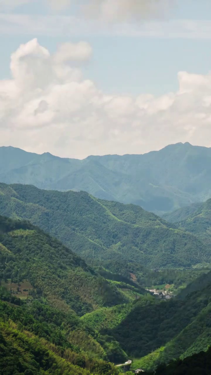 黄山区太平山谷竖屏视频素材