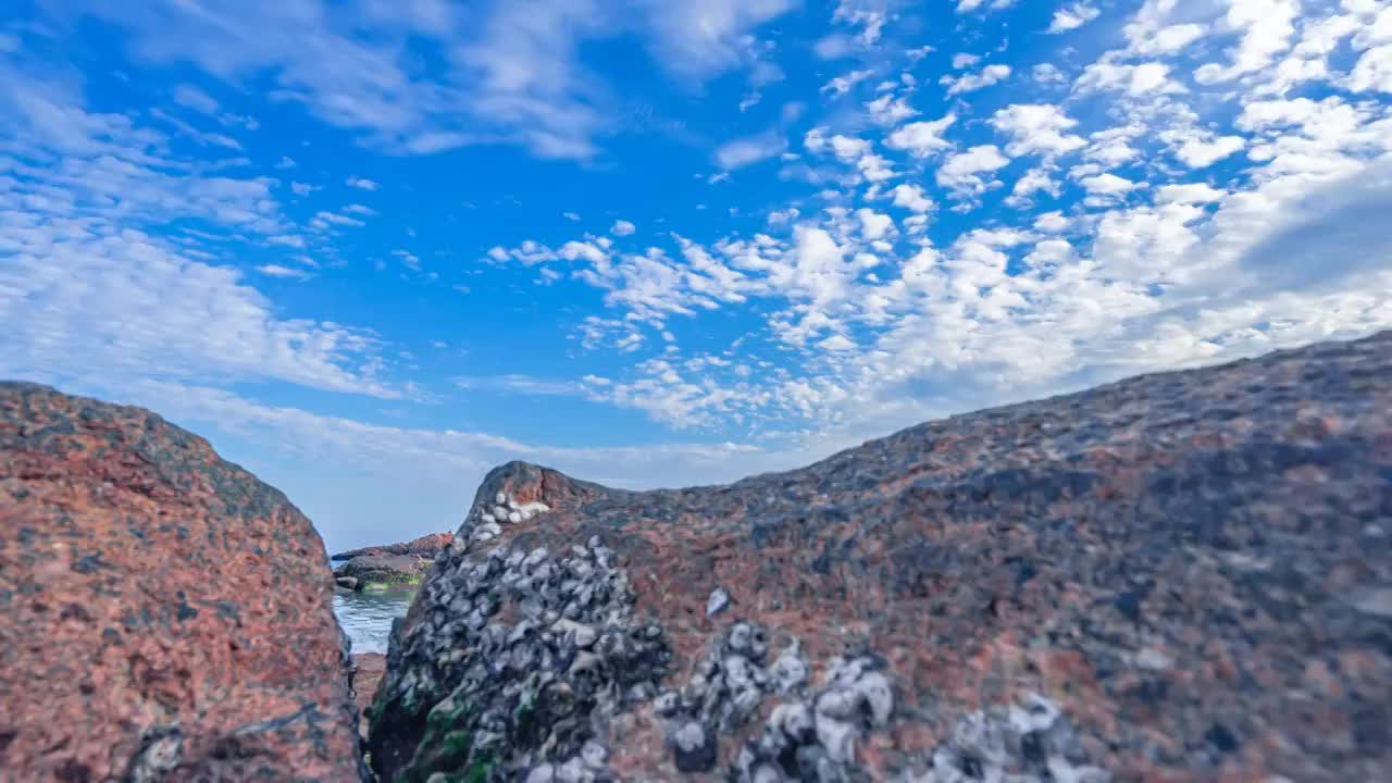 惠州十里银滩海边延时视频素材