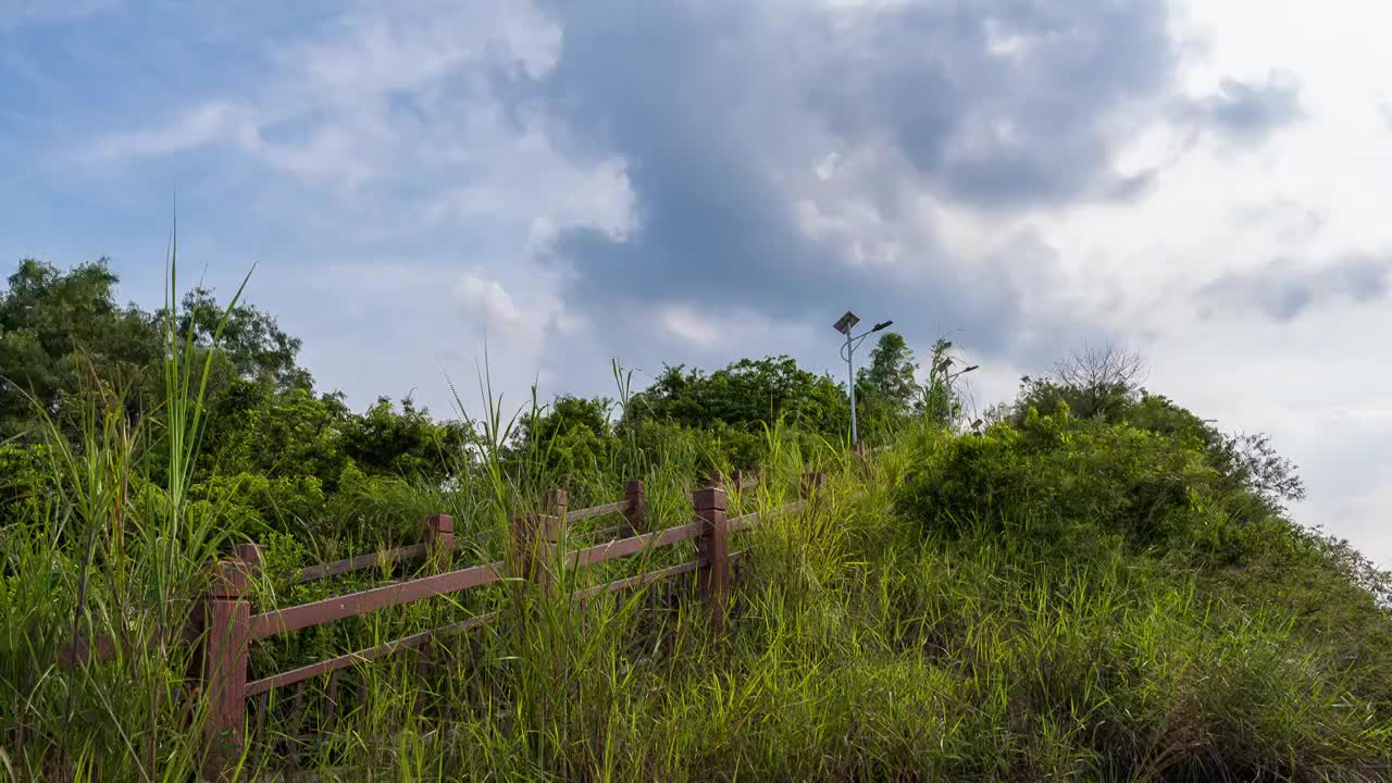 广州从化神岗炮楼狮岭山峰视频下载