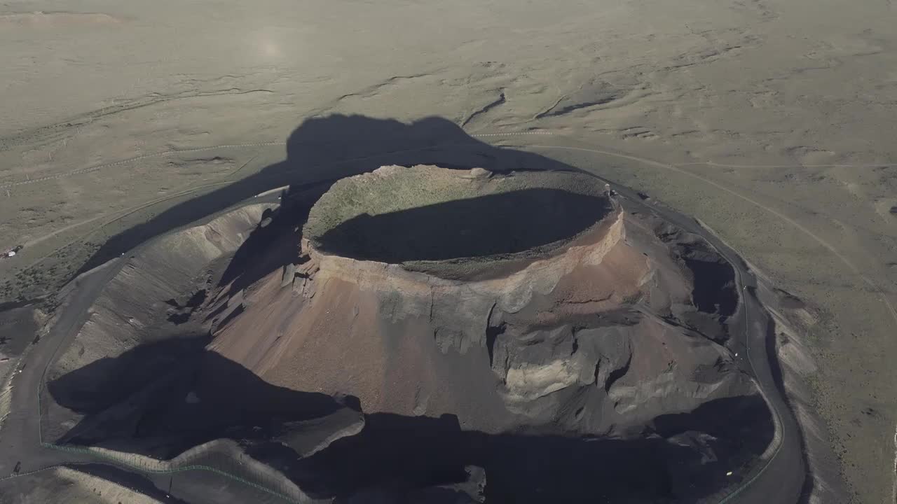 乌兰哈达火山群视频素材