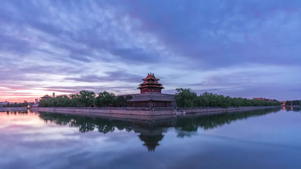 城市风景北京视频素材