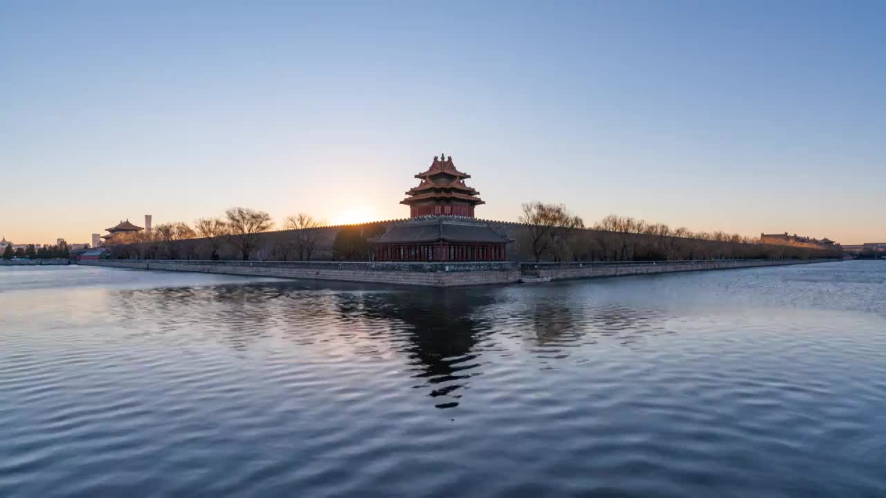 城市风景北京视频素材