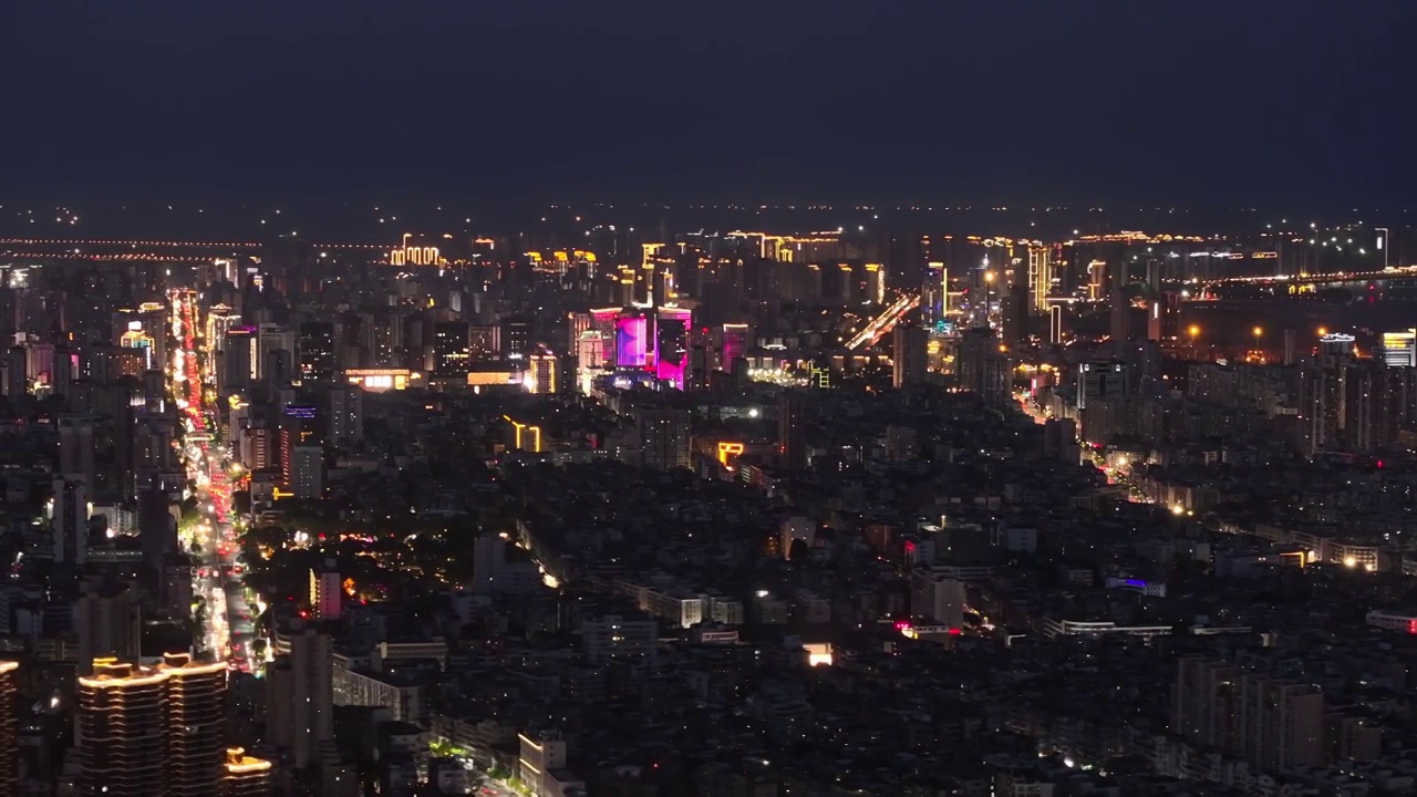 汕头夜景视频素材