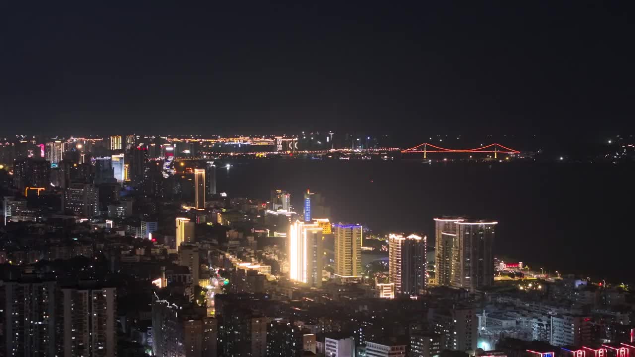 汕头夜景视频素材