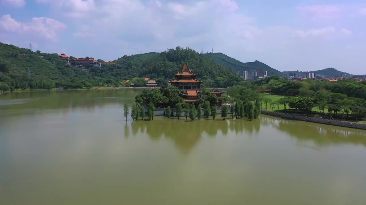 顺德顺峰山公园视频素材